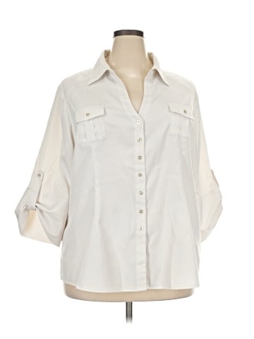 Cato 3/4 Sleeve Blouse (view 1)