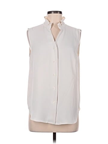 Ann Taylor Sleeveless Button-Down Shirt (view 1)