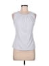 Calvin Klein Silver Sleeveless Blouse Size 6 (petite) - photo 1