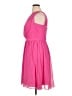 Alfred Angelo 100% Polyester Solid Pink Cocktail Dress Size 16 - photo 5