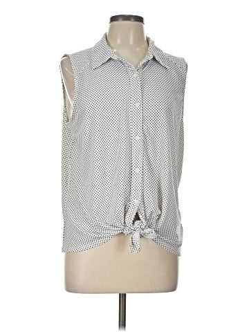 Adrianna Papell Sleeveless T-Shirt (view 1)
