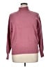 Ann Taylor Solid Pink Turtleneck Sweater Size XL - photo 1