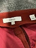 Vince. 100% Polyester Solid Burgundy Shorts Size 2 - photo 3