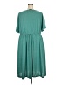 BLOOMCHIC Solid Teal Casual Dress Size 22 - photo 2