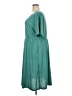BLOOMCHIC Solid Teal Casual Dress Size 22 - photo 5