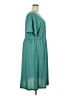 BLOOMCHIC Solid Teal Casual Dress Size 22 - photo 4