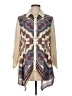 Cato 100% Polyester Paisley Ivory Kimono Size L - photo 1