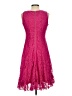 Roz & Ali 100% Polyester Pink Cocktail Dress Size 2 - photo 2