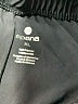 Apana Solid Black Athletic Shorts Size XL - photo 3