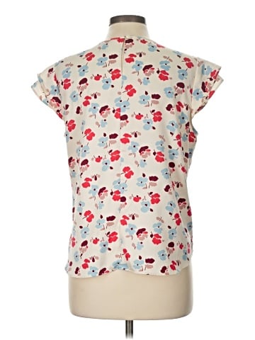 Ann Taylor Factory Short Sleeve Blouse (view 2)