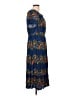 Old Navy 100% Rayon Blue Casual Dress Size L - photo 4
