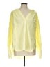 A.L.C. Yellow Long Sleeve Blouse Size 10 - photo 1