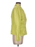 Chico's Green 3/4 Sleeve Button-Down Shirt Size Med (1) - photo 4