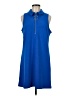 Boston Proper Blue Casual Dress Size M - photo 1