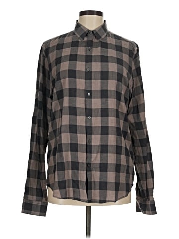 Theory Long Sleeve Button-Down Shirt (view 1)