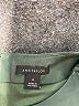 Ann Taylor 100% Polyester Solid Green Casual Dress Size 8 - photo 7