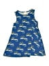 Hanna Andersson Print Blue Dress Size 4 - photo 1