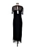 French Connection 100% Polyester Black Cocktail Dress Size M - photo 2