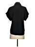 Como Vintage 100% Polyester Black Short Sleeve Blouse Size S - photo 2