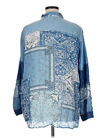 Johnny Was Long Sleeve Button-Down Shirt (view 2)