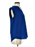 Gibson Blue Sleeveless Blouse Size S - photo 4