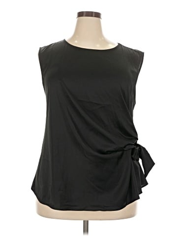 ELOQUII Sleeveless Blouse (view 1)