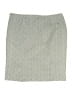 Le Suit 100% Polyester Chevron-herringbone Gray Skort Size 12 Petite - photo 2