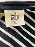 CAbi Stripes Blue Coat Size M - photo 6