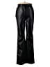Babaton 100% Polyurethane Black Casual Pants Size 6 - photo 1