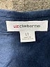 Liz Claiborne Blue Long Sleeve Button-Down Shirt Size L (tall) - photo 7