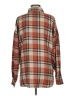 Be Cool Plaid Brown Long Sleeve Blouse Size Med - Lg - photo 2