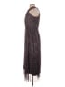 Taylor Metallic Gray Cocktail Dress Size 4 - photo 5