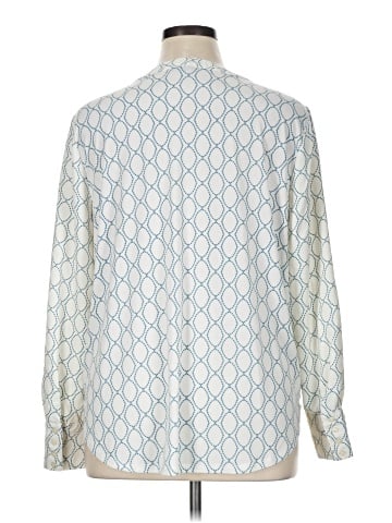 Ann Taylor Long Sleeve Blouse (view 2)