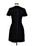 French Connection Solid Black Casual Dress Size 6 - photo 2