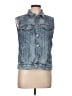 Lucky Brand Blue Denim Vest Size L - photo 1