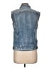 Lucky Brand Blue Denim Vest Size L - photo 2