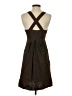 Theory Solid Brown Casual Dress Size 2 - photo 2