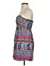 Maple 100% Silk Paisley Blue Cocktail Dress Size 0 - photo 5