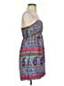 Maple 100% Silk Paisley Blue Cocktail Dress Size 0 - photo 4