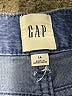 Gap Solid Blue Denim Shorts Size 14 - photo 3