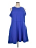 Athleta Solid Blue Casual Dress Size 3X - photo 1