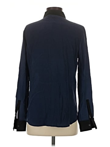 Joe Fresh Long Sleeve Silk Top (view 2)
