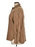 Vince. Tan Long Sleeve Silk Top Size XL - photo 5