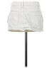 Edikted 100% Cotton White Denim Skirt Size S - photo 2