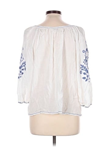 Max Studio 3/4 Sleeve Blouse (view 2)
