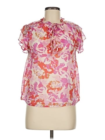 Steve Madden Short Sleeve Blouse (view 1)
