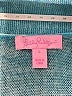 Lilly Pulitzer Graphic Tropical White Teal Cardigan Size L - photo 7