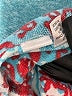 Lilly Pulitzer Graphic Tropical White Teal Cardigan Size L - photo 8