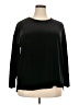 J.Jill Black Long Sleeve Top Size 2X - photo 1