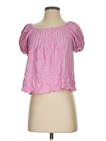 Land' n Sea Short Sleeve Blouse (view 1)